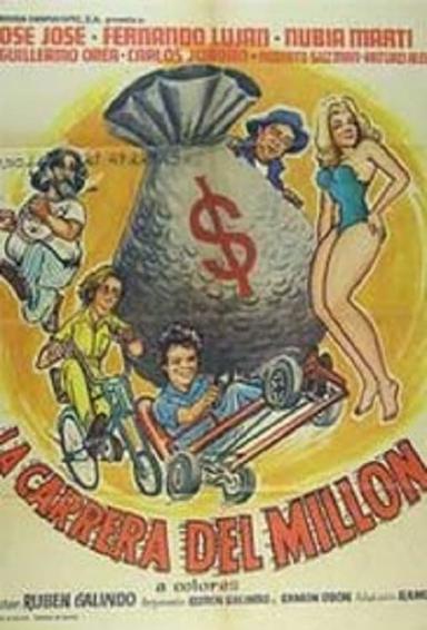 La carrera del millón poster