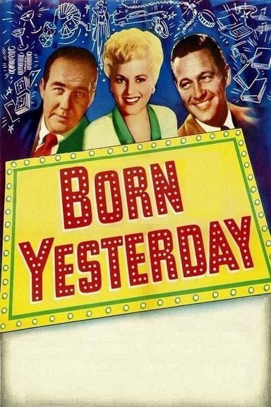 Born Yesterday poster