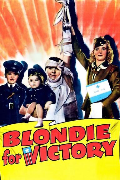 Blondie for Victory poster