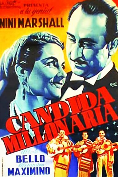 Cándida millonaria poster