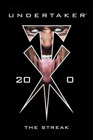 WWE: Undertaker 20-0 - The Streak poster