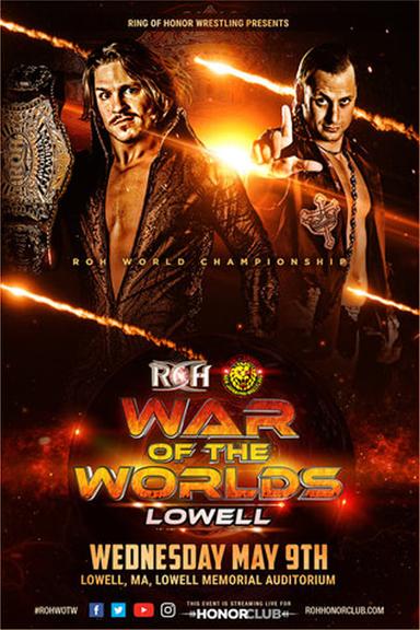 ROH & NJPW: War of The Worlds - Lowell poster