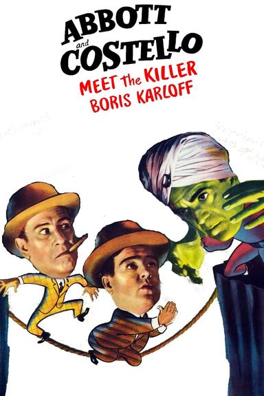 Bud Abbott and Lou Costello Meet the Killer, Boris Karloff poster