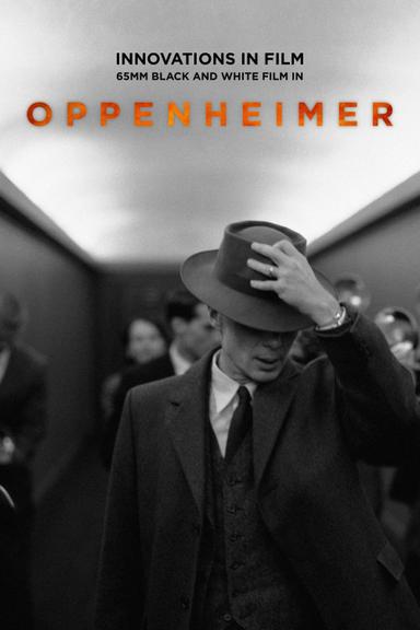 Innovations in Film: 65mm Black and White Film in Oppenheimer poster