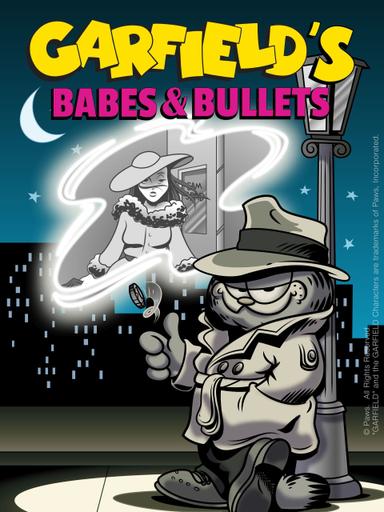 Garfield's Babes and Bullets poster