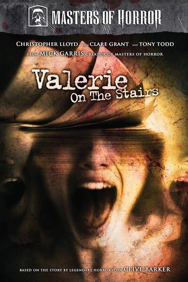 Valerie on the Stairs poster