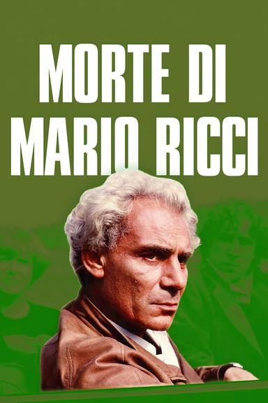 The Death of Mario Ricci poster