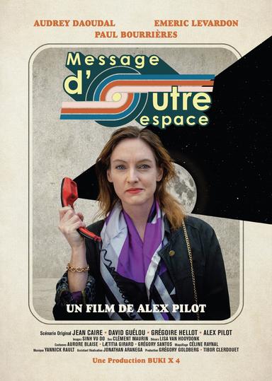 Message d'outre-espace poster