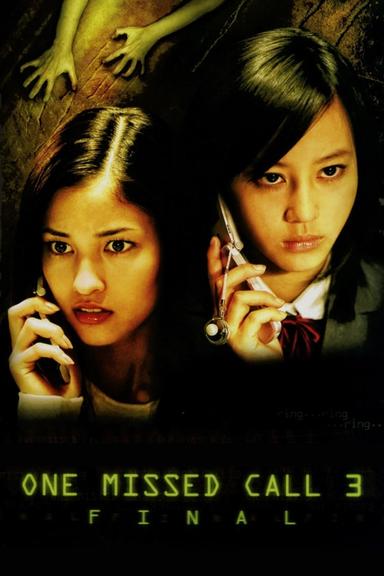 One Missed Call 3: Final poster