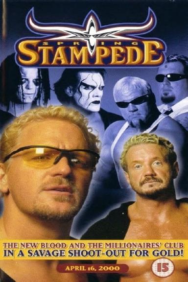 WCW Spring Stampede 2000 poster