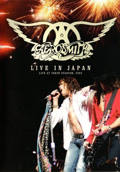 Aerosmith - Live in Japan poster