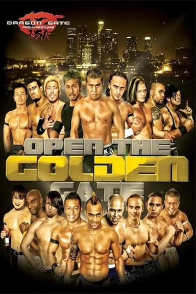 Dragon Gate USA Open The Golden Gate poster