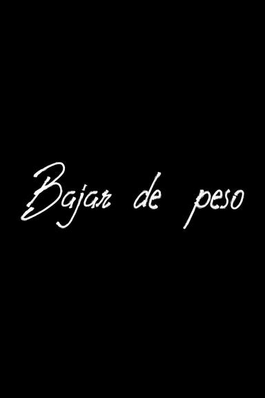 Bajar de peso poster