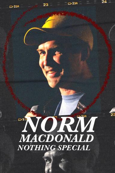 Norm Macdonald: Nothing Special poster