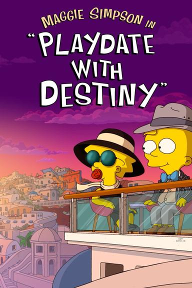 Maggie Simpson in "Playdate with Destiny" poster