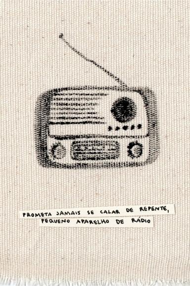 Promise to never go suddenly silent, little radio box poster