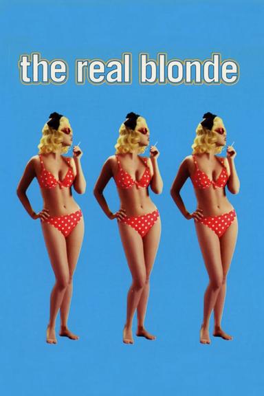 The Real Blonde poster