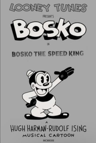 Bosko the Speed King poster