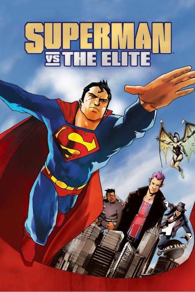 Superman vs. The Elite poster