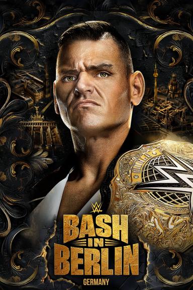 WWE Bash in Berlin 2024 poster