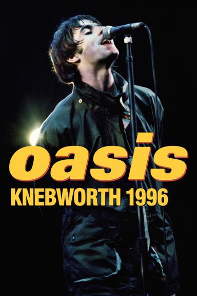 Oasis Knebworth 1996 poster