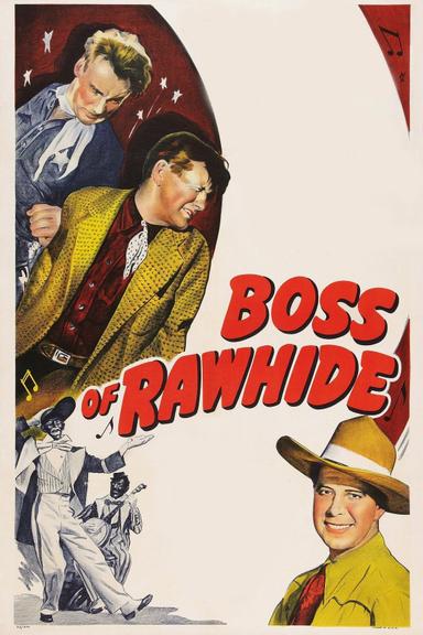 Boss of Rawhide poster