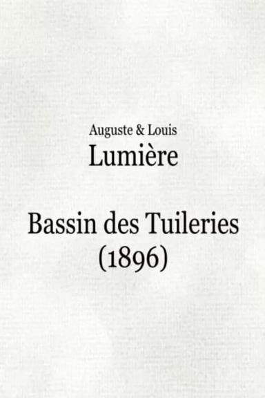 Bassin des Tuileries poster