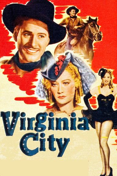 Virginia City poster