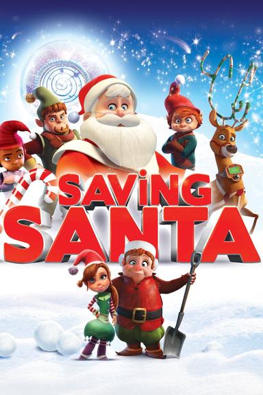 Saving Santa poster