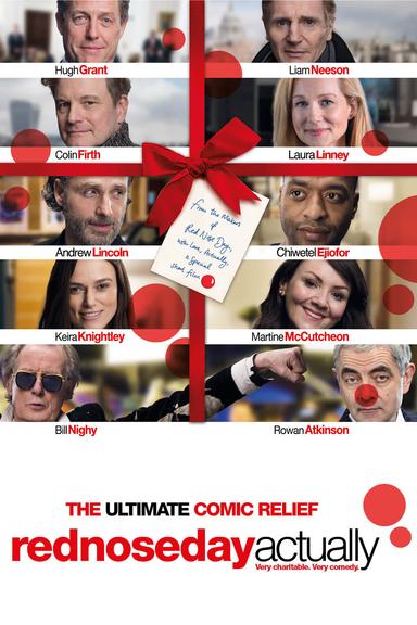 Red Nose Day Actually poster