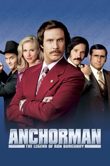 Anchorman: The Legend of Ron Burgundy poster