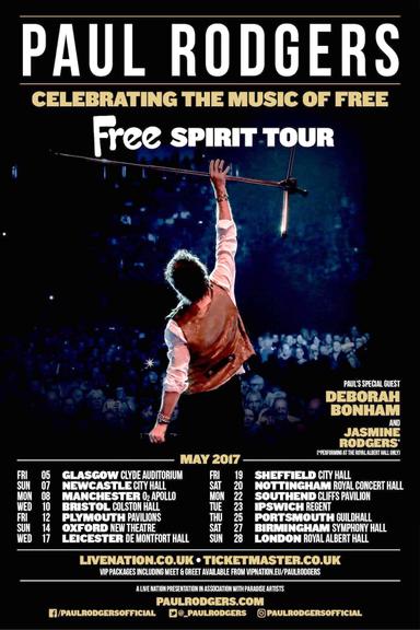 Paul Rodgers -  Free Spirit poster