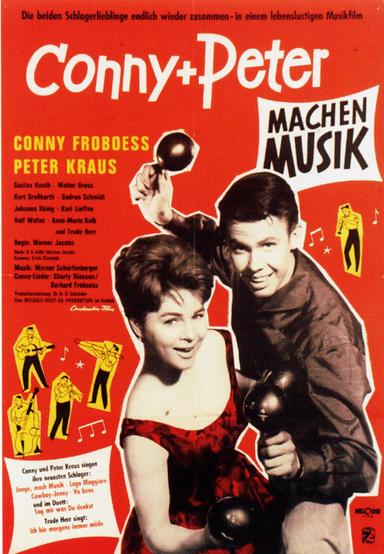 Conny und Peter machen Musik poster