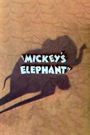 Mickey's Elephant poster