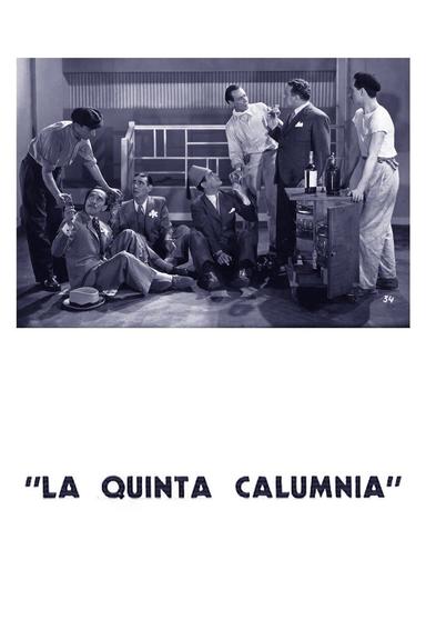 La quinta calumnia poster