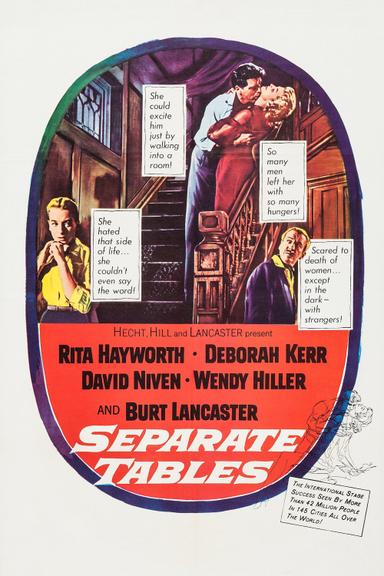 Separate Tables poster