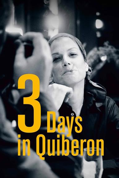 3 Days in Quiberon poster