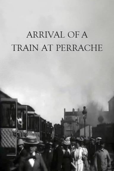 Arrival of a Train at Perrache poster