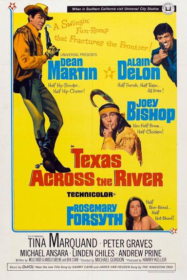 Texas Across the River poster