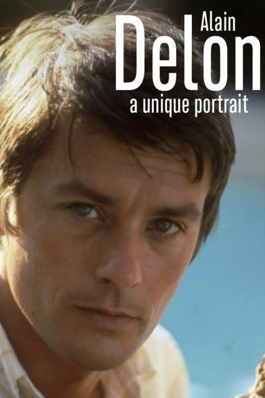 Alain Delon, a unique portrait poster