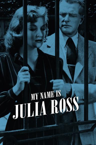 My Name Is Julia Ross poster