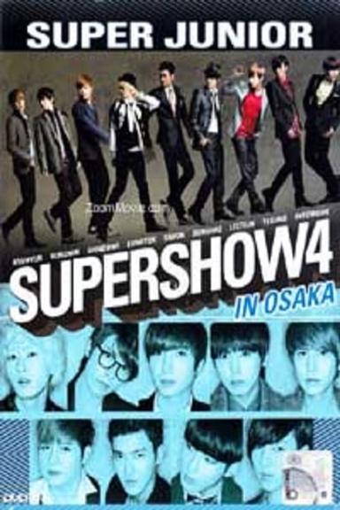 Super Junior World Tour - Super Show 4 poster