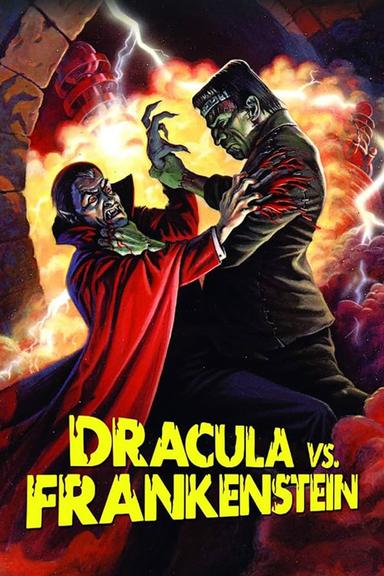 Dracula vs. Frankenstein poster