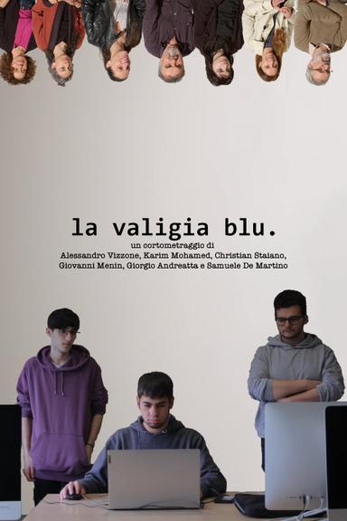 la valigia blu. poster