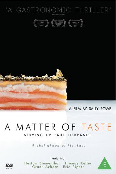 A Matter of Taste: Serving Up Paul Liebrandt poster