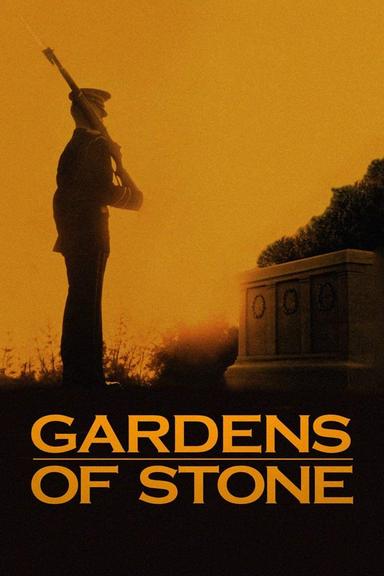 Gardens of Stone poster