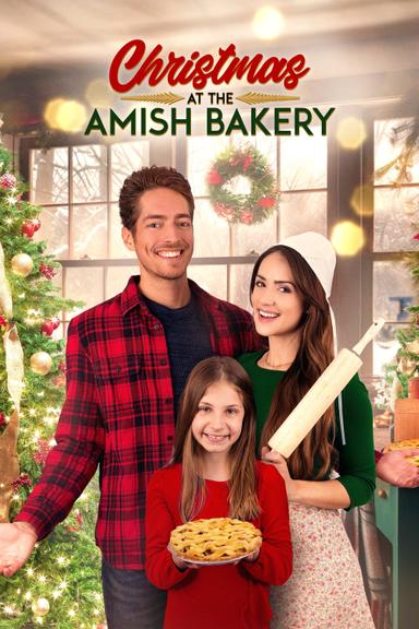 Christmas at the Amish Bakery poster