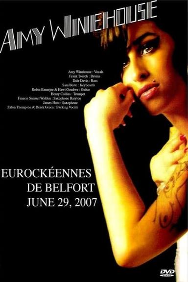 Amy Winehouse - Live at Les Eurockeennes de Belfort poster