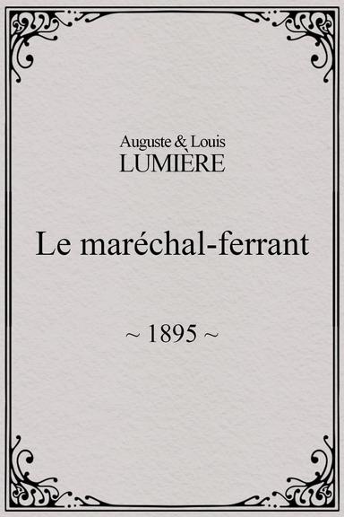 Le maréchal-ferrant poster