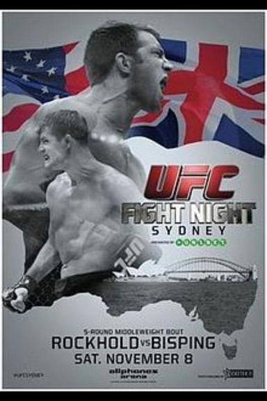 UFC Fight Night 55: Rockhold vs. Bisping poster